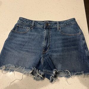 Hollister Dark Blue Jean Shorts